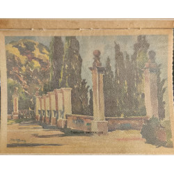 Au soleil de Provence aquarelles de Migueline d'Attanoux