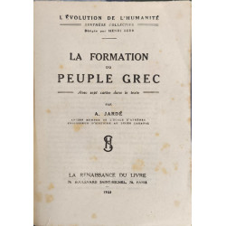 La formation du peuple grec