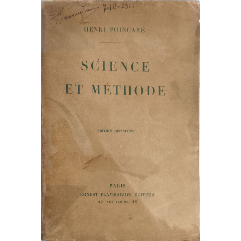 Science et méthode