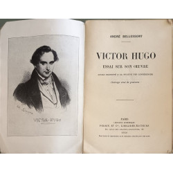Victor Hugo Essai sur son œuvre ouvrage orné de 10 gravures