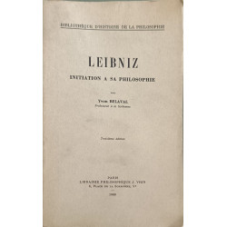 Leibniz initiation à sa philosophie