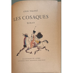 Les cosaques avec illustrations de Pierre Estoppey exemplaire...