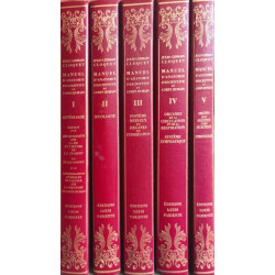 Manuel d'anatomie descriptive du corps humain - Complet en cinq...