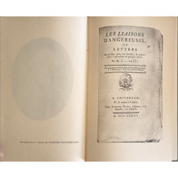 Les Liaisons Dangereuses- numéroté 16586