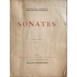 Sonates exemplaire numéroté 2821