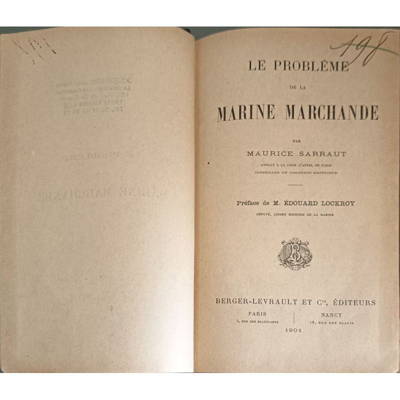 Le problème de la marine marchande