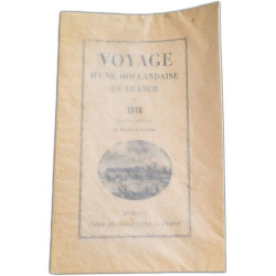 Voyage d'une Hollandaise en France