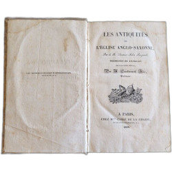 Antiquités de l'église angle Saxonne