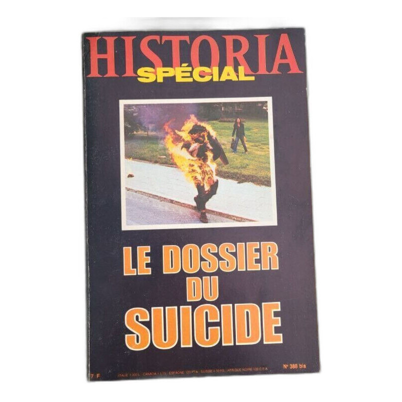 Historia Spécial n° 388 bis: Le dossier du suicide
