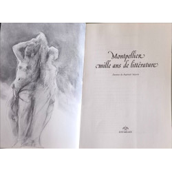 Montpellier mille ans de littérature EO ( exemplaire non justifié)
