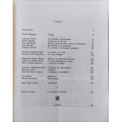 L'humeur et son changement - revue de psychanalyse N°32