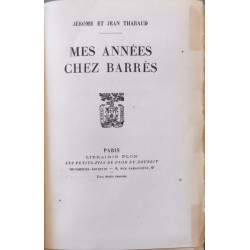 Mes annnées chez barrès - EO dédicacé par l'auteur ( pages non...