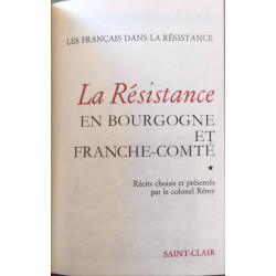 La Résistance en Bourgogne et Franche-Comté ( 2 volumes)