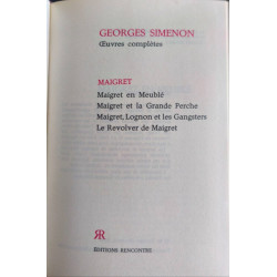 Maigret en meuble Maigret et la grande perche Maigret Lognon et...