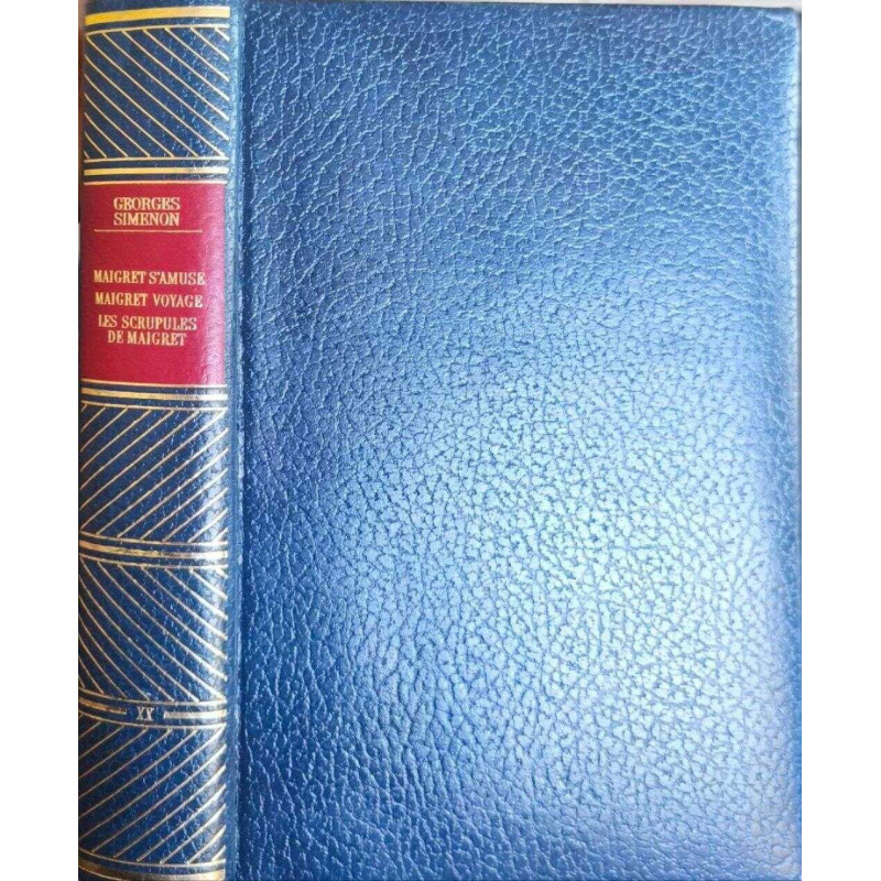 Maigret s'amuse Maigret voyage Les scrupules de Maigret