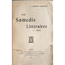 Les Samedis Littéraires 4ème série