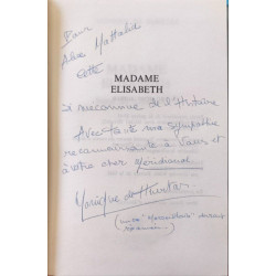Madame Élisabeth Sœur de Louis XVI - dédicacé par l'auteur