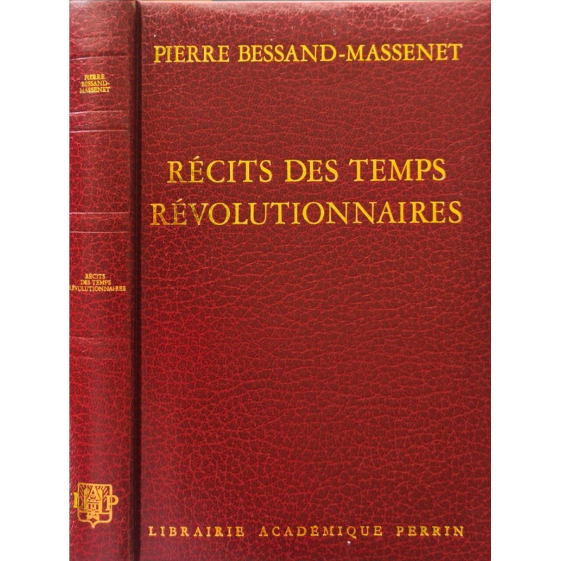 Recits des temps revolutionnaires
