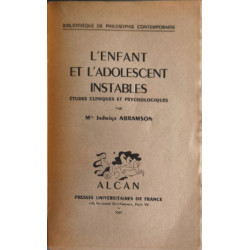 L'enfant et l'adolescent instables