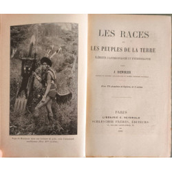 Races et peuples de la terre ( 176 planches et 2 cartes)