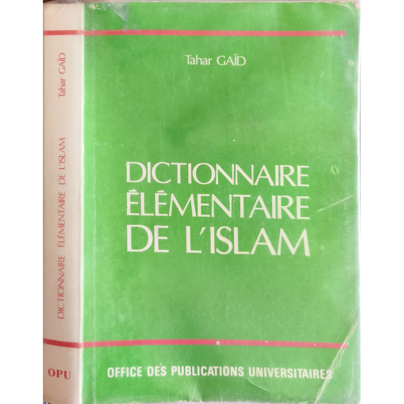 Dictionnaire élémentaire de l'Islam