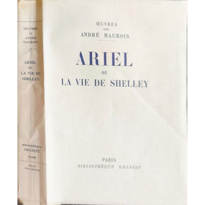 Ariel ou la vie de Shelley - numéroté