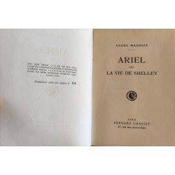 Ariel ou la vie de Shelley - numéroté