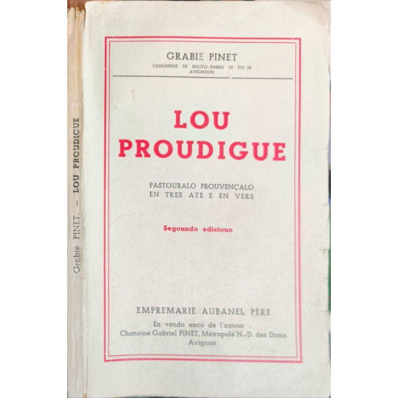 Lou Proudigue - dédicacé par l'auteur