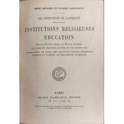 Institutions religieuses éducation