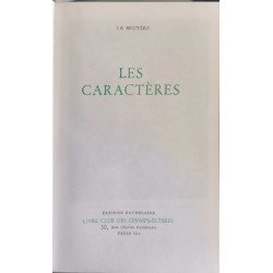 Les Caractères