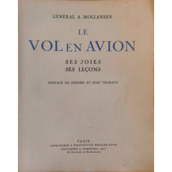 Le vol en avion : ses joies ses leçons