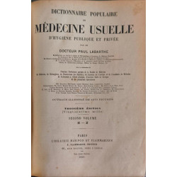 Dictionnaire populaire de médecine usuelle d'hygiène publique et...