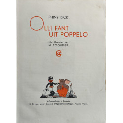 Olli Fant uit Poppelo /met illustraties van M. Toonder