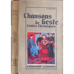 Chansons de geste. Contes chroniques