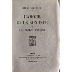 L'amour et le bonheur ou les frères ennemis exemplaire Lafuma...