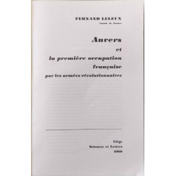 Anvers et la première occupation française par les armées...