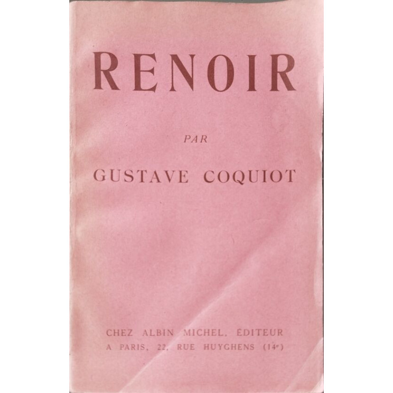 Renoir / 32 reproductions en noir hors texte