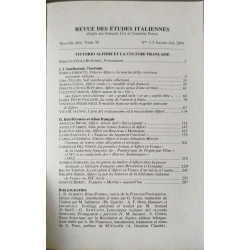 revue des études italiennes / tome 50