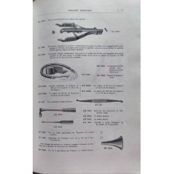 Catalogue illustré d'instruments de chirurgie - catalogue N°1