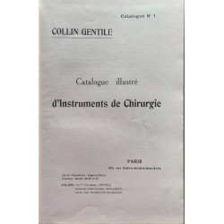Catalogue illustré d'instruments de chirurgie - catalogue N°1