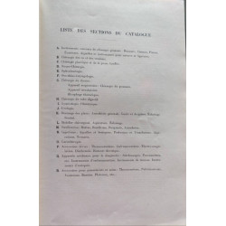 Catalogue illustré d'instruments de chirurgie - catalogue N°1