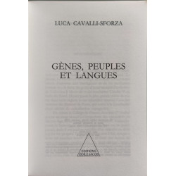 Gènes peuples et langues
