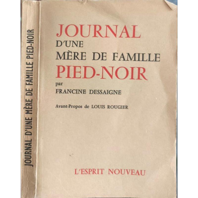 Journal d'une mère de famille pied-noir