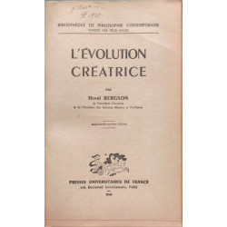 L'Évolution créatrice
