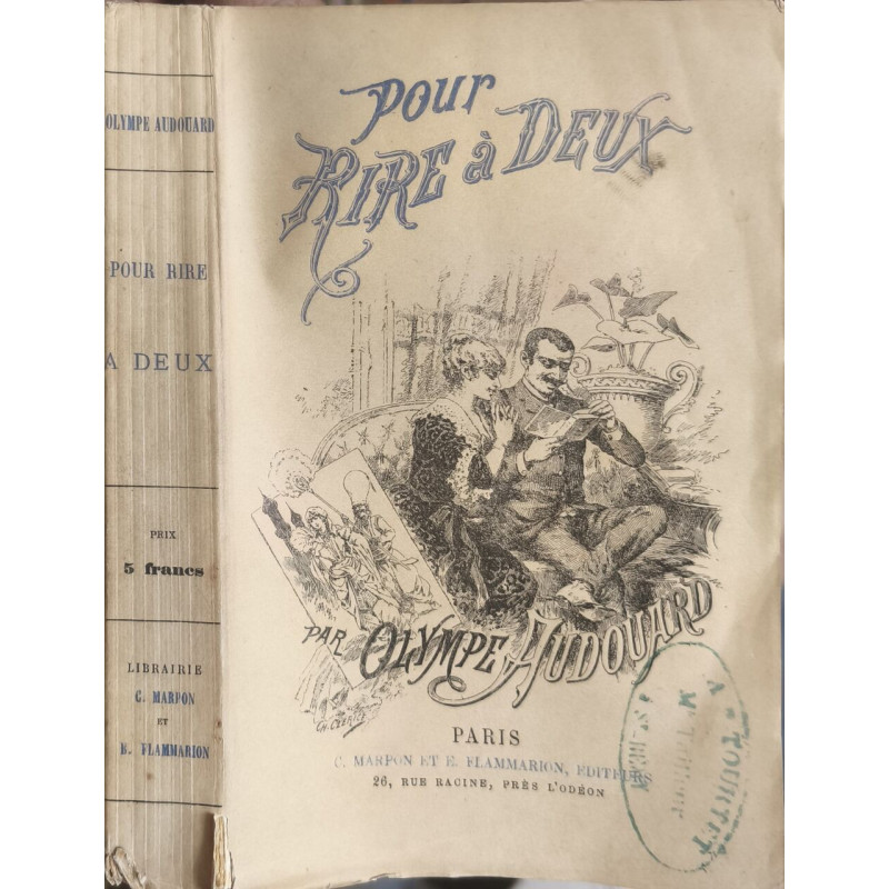 Pour rire à deux - EO numérotée sur papier hollande