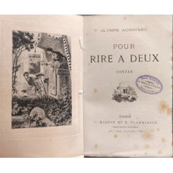 Pour rire à deux - EO numérotée sur papier hollande