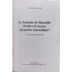 Le Français de Marseille : existe-t-il encore un parler marseillais