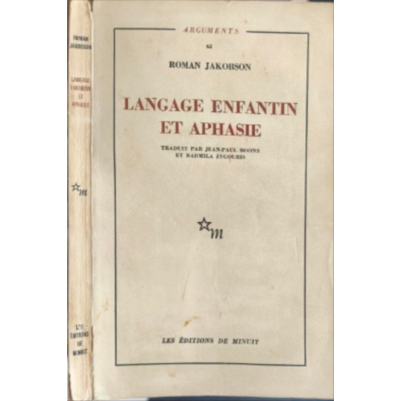 Langage enfantin et aphasie