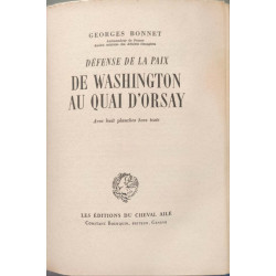 Défense de la paix de Washington au Quai d'Orsay ( avec 8 planches...