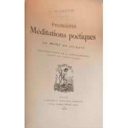 Premières Méditations poétiques - illustrations de L.Pouzargues...